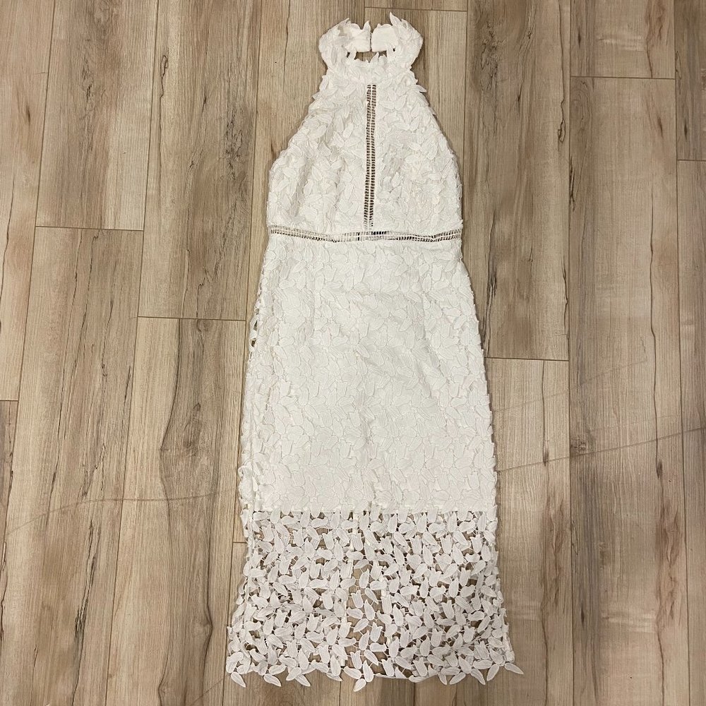 White midi Dress